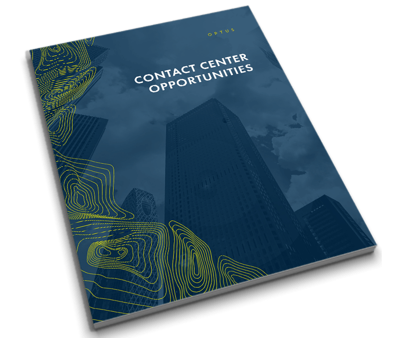 Contact Center Opportunities Guide