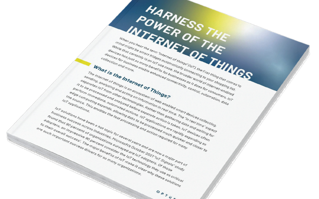 The Internet of Things Overview